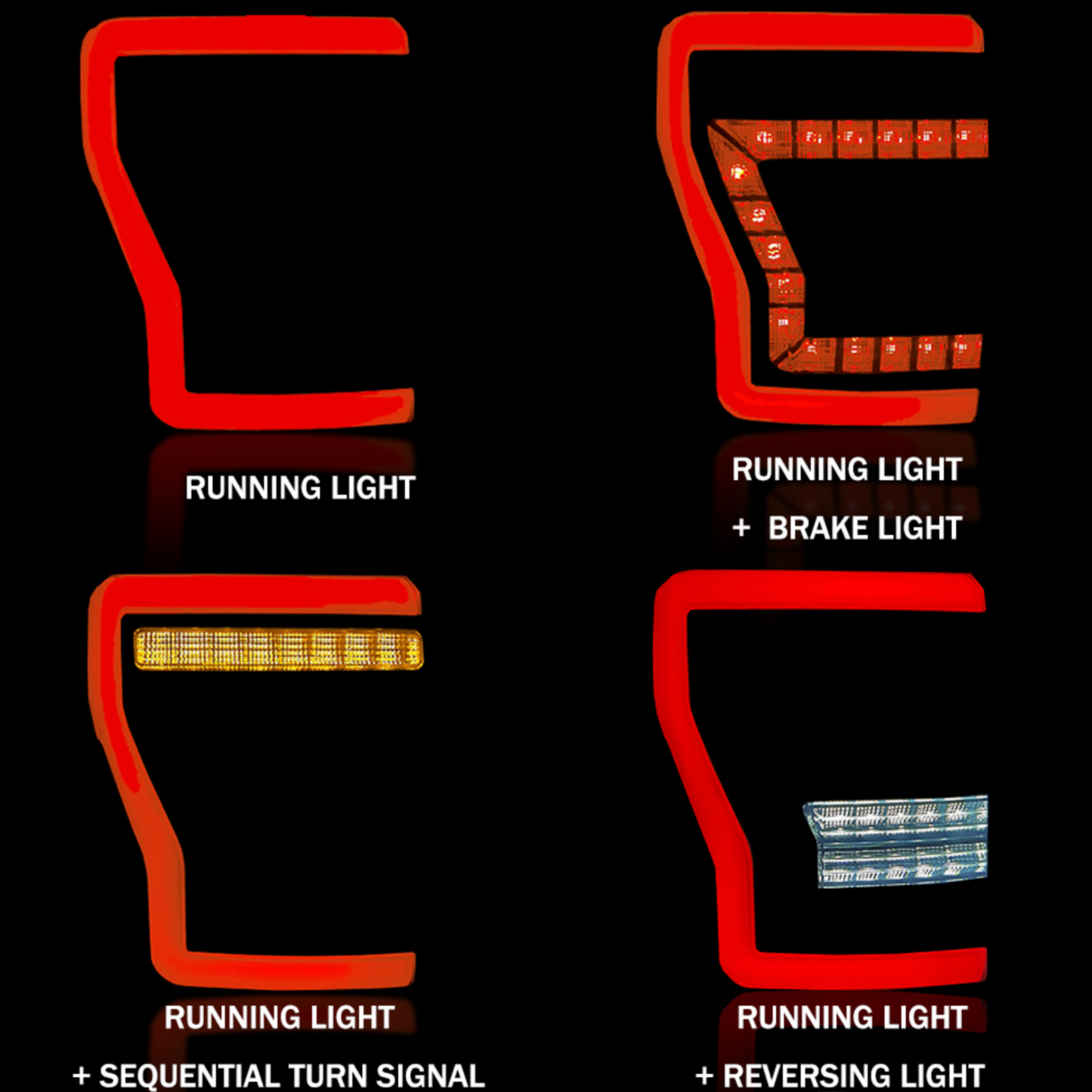 Dynamic LED Tail Lights V1 for 10-23 Toyota 4Runner