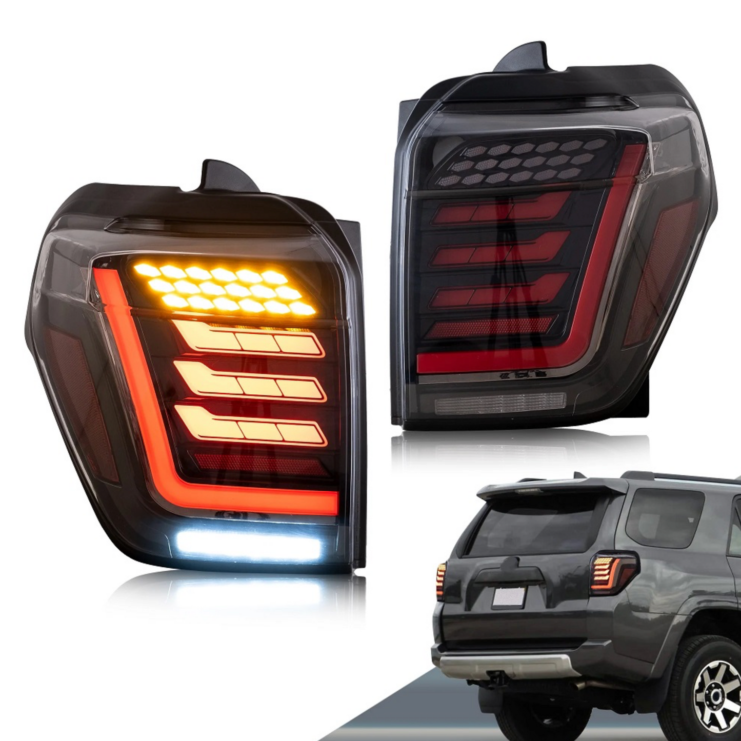 Dynamic LED Tail Lights V2 for 10-23 Toyota 4Runner