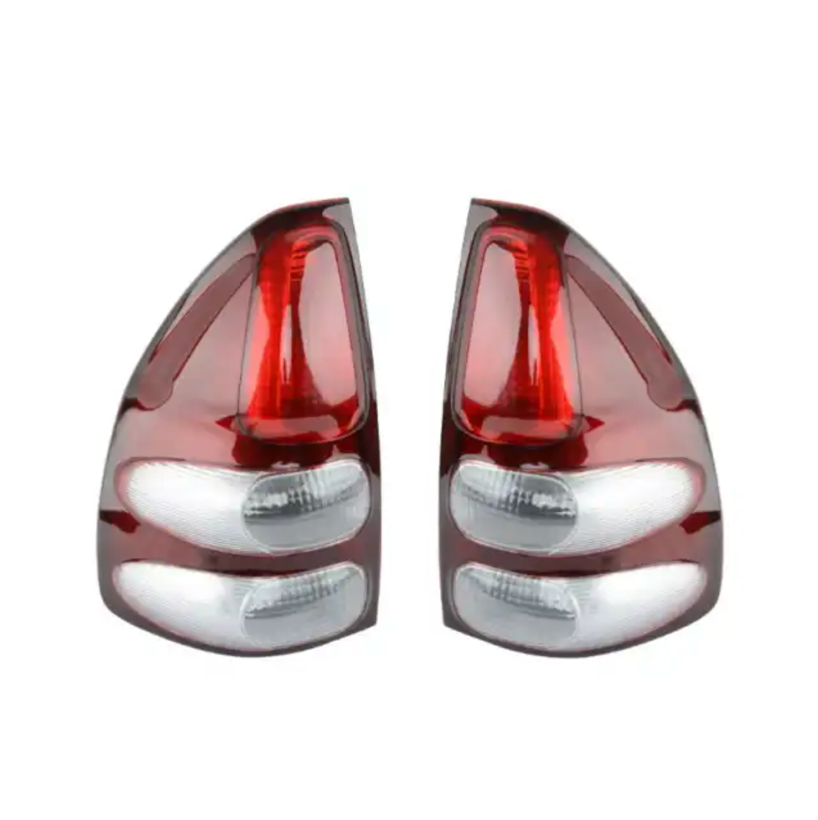 JDM Prado 120 Tail Lights Red/Clear (03-09 Lexus GX470)